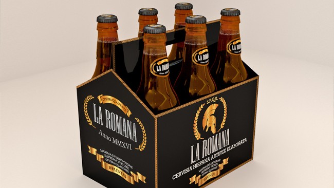 Diseño de producto, packaging Branding Cerveza La Romana